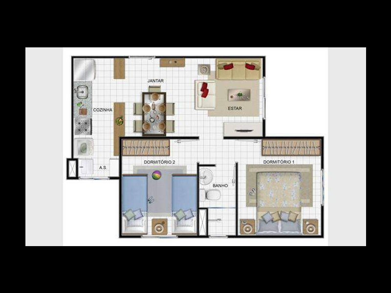 Apartamento à venda Jardim São José com 42m² e 2 quartos por R$ 170.000 - 610512738-img-20210309-wa0068.jpg