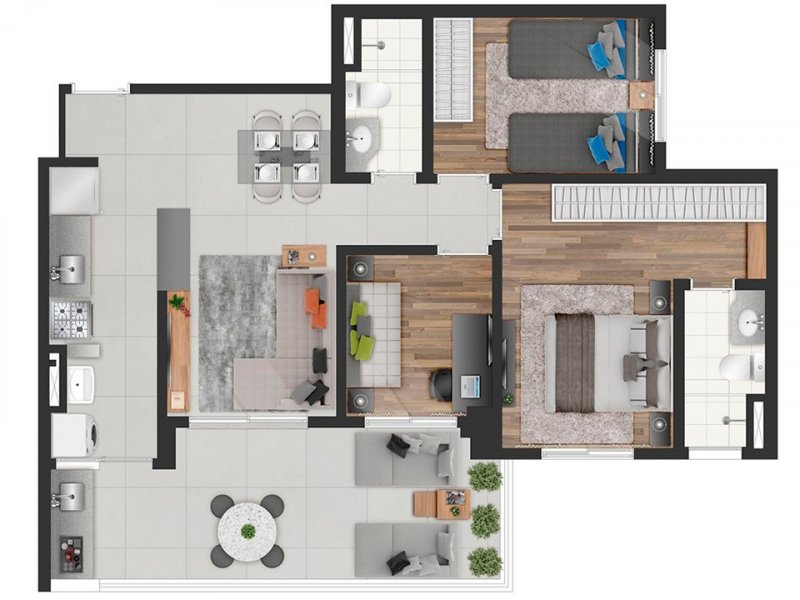 Apartamento à venda Penha de França com 78m² e 3 quartos por R$ 720.000 - 1622219957-img-20211122-wa0031.jpg