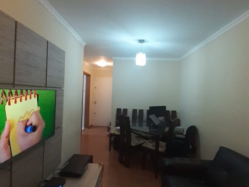 Apartamento à venda Vila Mira com 49m² e 2 quartos por R$ 265.000 - 1410140978-sala-mesa.jpg