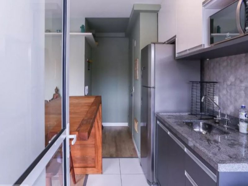 Apartamento à venda Barra Funda com 42m² e 2 quartos por R$ 390.000 - 165801639-cozinha-4.JPG