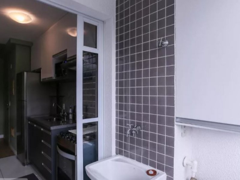 Apartamento à venda Barra Funda com 42m² e 2 quartos por R$ 390.000 - 252797525-lavanderia.JPG