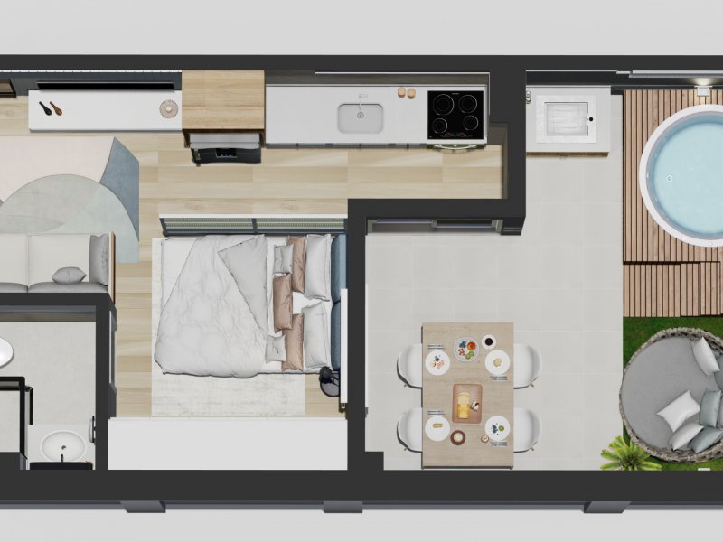 Apartamento à venda Retiro São João com 40m² e 1 quarto por R$ 125.900 - 2058431277-giardino-planta-humanizada-2.jpg