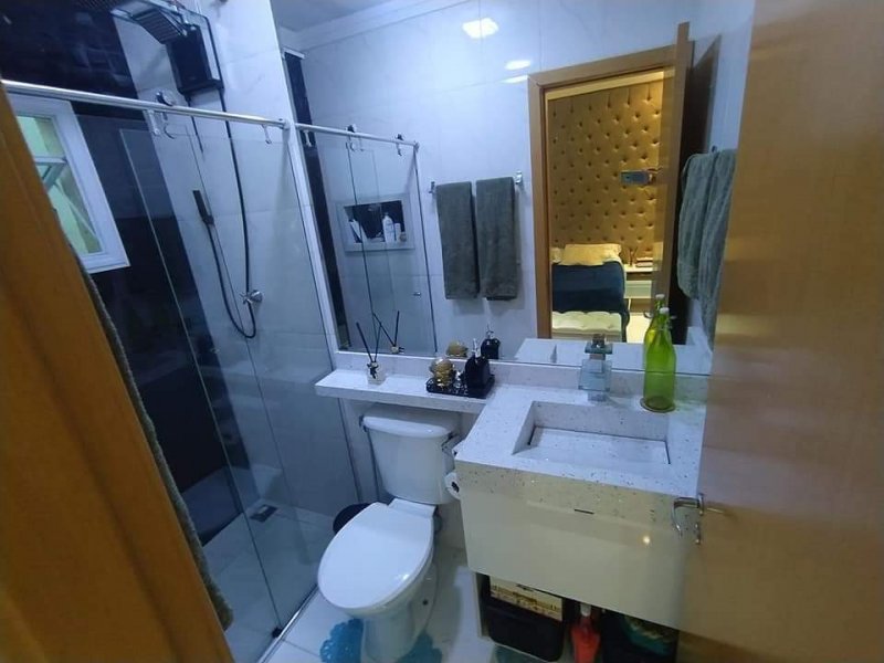 Casa de condomínio à venda Vila Macedopolis com 70m² e 2 quartos por R$ 439.000 - 661529197-banheiro-suite-2.jpg