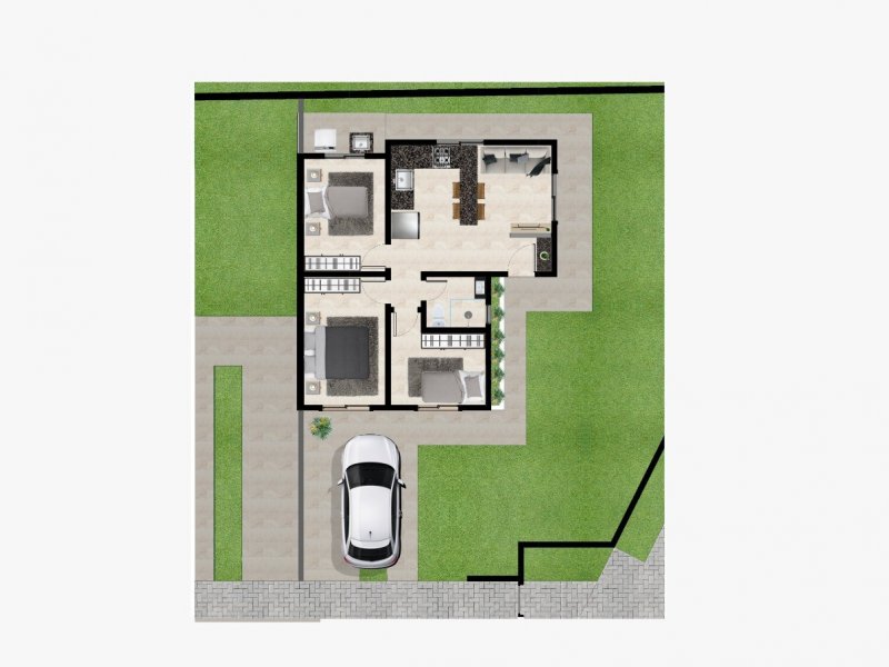 Casa de condomínio à venda Guaraituba com 53m² e 3 quartos por R$ 230.000 - 1126728845-13.jpg
