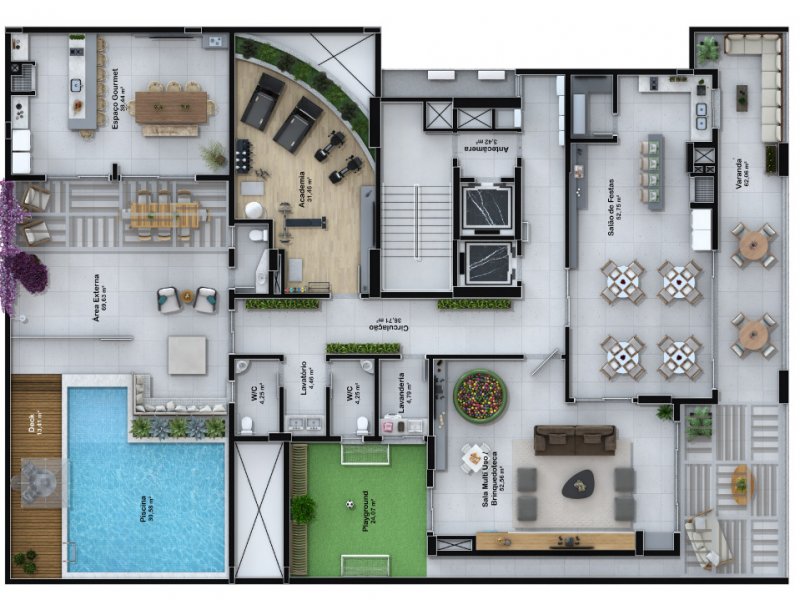 Apartamento à venda Centro com 197m² e 3 quartos por R$ 1.650.000 - 809721338-evidence-10-planta-02.jpg