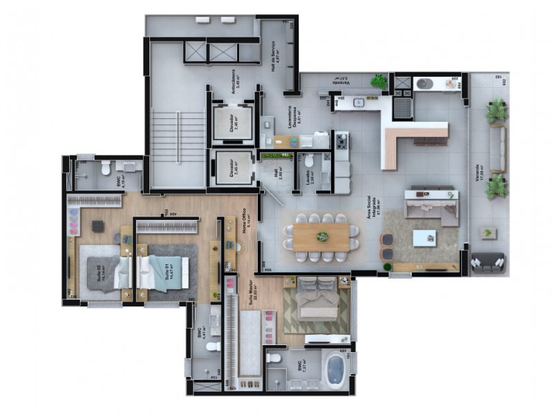 Apartamento à venda Centro com 197m² e 3 quartos por R$ 1.650.000 - 84977813-evidence-10-planta-01-1.jpg