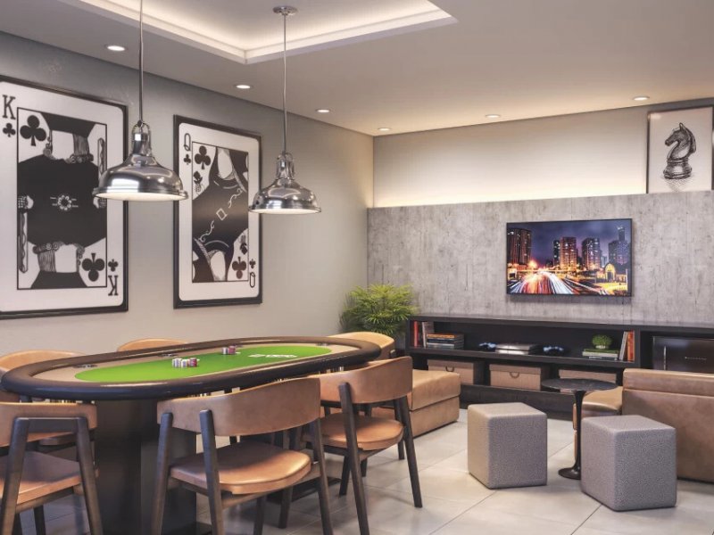 Apartamento à venda Fundação com 85m² e 2 quartos por R$ 790.000 - 2113333708-salao-jogos.jpg