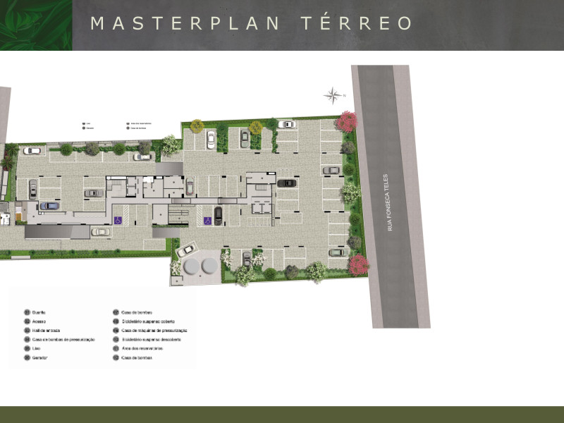 Apartamento à venda São Cristóvão com 35m² e 1 quarto por R$ 250.000 - 3-masterplanterreo.jpg