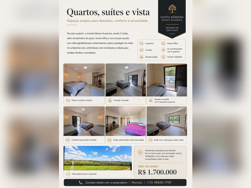imóvel com 300m² - Thermas de Santa Barbara - Águas de Santa Bárbara