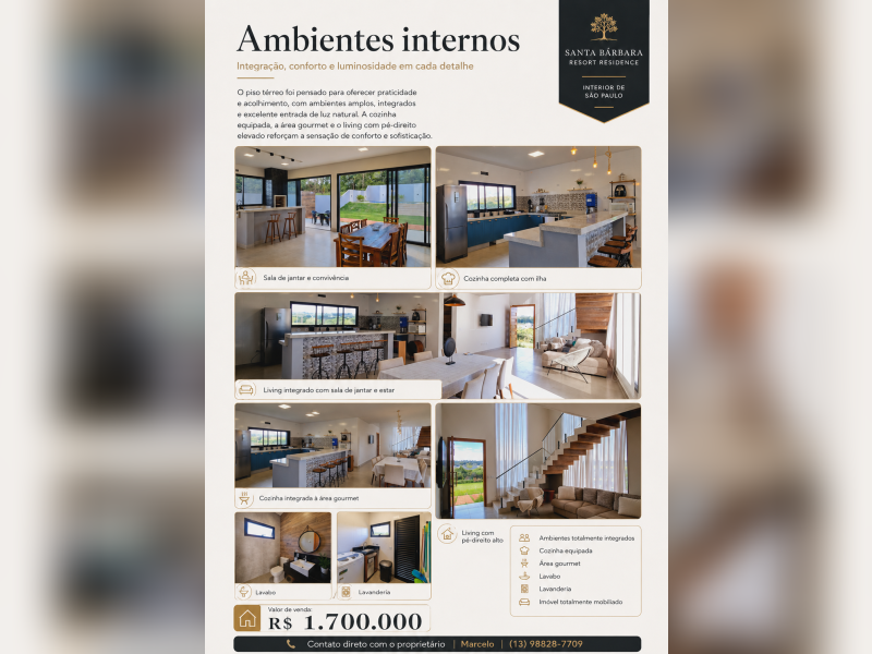 imóvel com 300m² - Thermas de Santa Barbara - Águas de Santa Bárbara