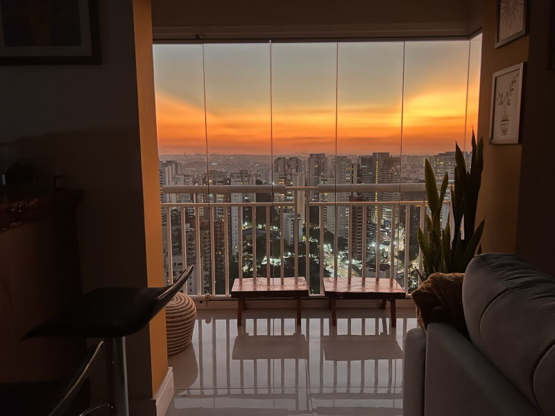 Apartamento à venda Vila Andrade com 142m² e 3 quartos por R$ 1.080.000 - vista-da-sala.png