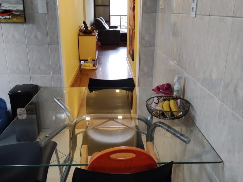 Apartamento à venda Ponta da Praia com 92m² e 2 quartos por R$ 410.000 - 1855147019-cozinha-mobilada-para-sacada.jpg