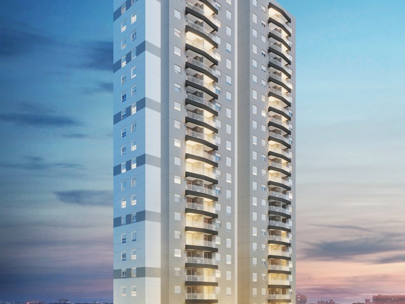 Apartamento à venda Jardim Audir com 54m² e 2 quartos por R$ 250.000 - 1055962391-tagim-kennedy-ext-fachada-noturna-t04-final.jpg