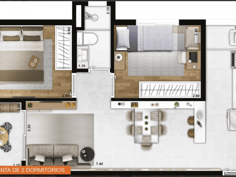 Apartamento à venda Brás com 44m² e 2 quartos por R$ 70.000 - 1290780728-planta.png