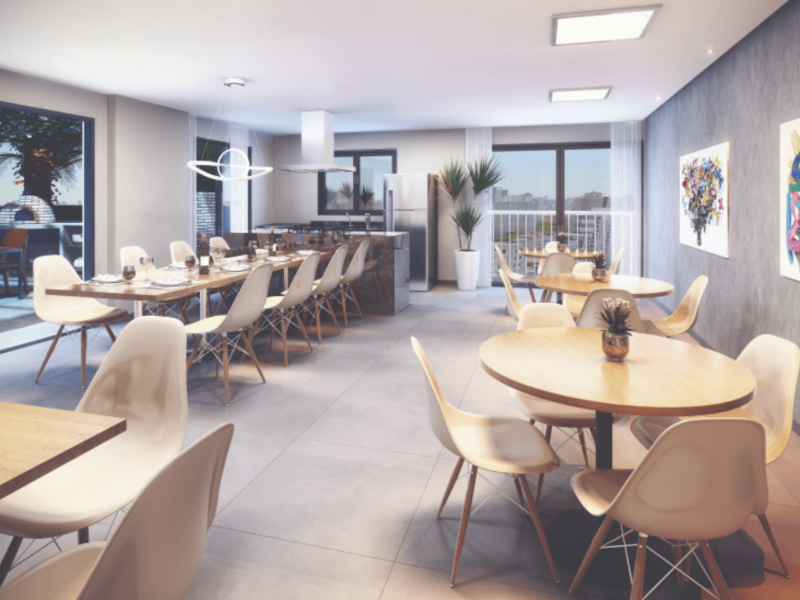 Apartamento à venda Brás com 44m² e 2 quartos por R$ 70.000 - 729895586-salao.png