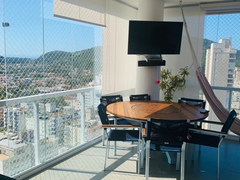 Apartamento à venda Jardim Enseada com 99m² e 3 quartos por R$ 895.000 - 54774478-varanda.jpeg