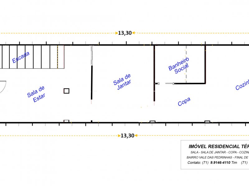 Casa à venda Centro com 80m² e 2 quartos por R$ 1 - 214945882-06-planta-imovel-vale-das-pedrinhas-terreo-40m2.jpg