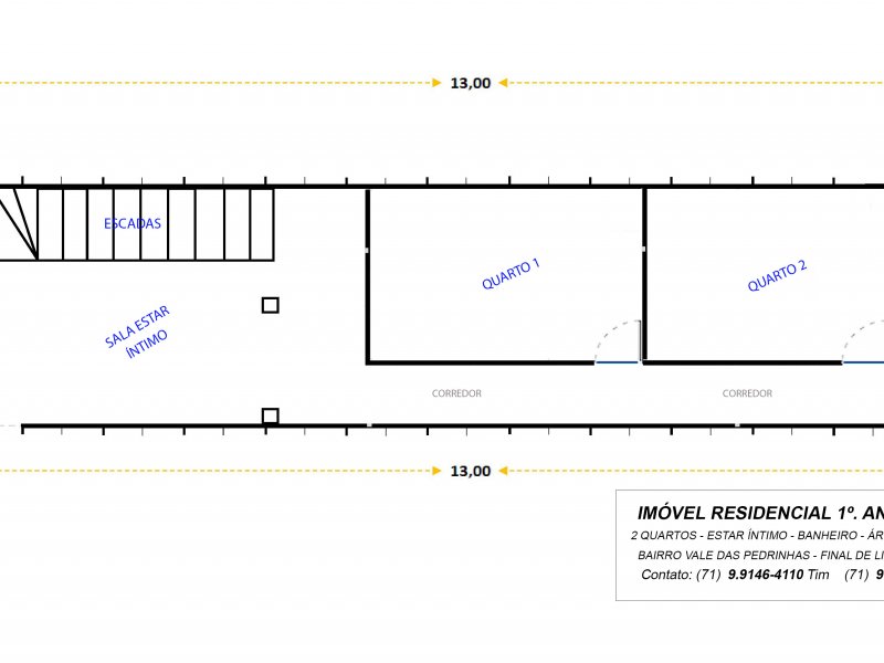 Casa à venda Centro com 80m² e 2 quartos por R$ 1 - 84746780-05-planta-imovel-vale-das-pedrinhas-1o.jpg
