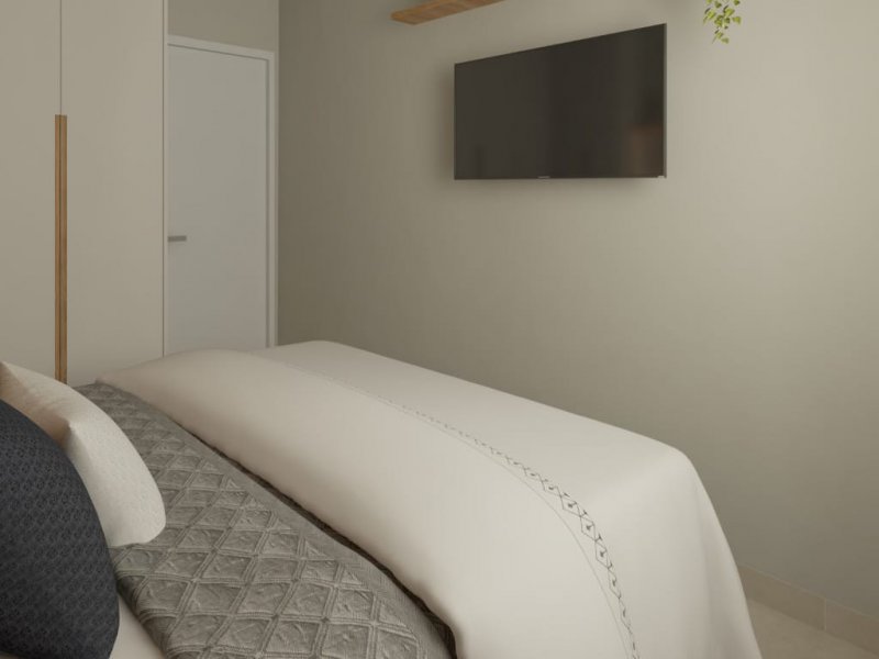 Apartamento à venda Centro com 60m² e 2 quartos por R$ 169.652 - 1973820103-quarto-1.jpg