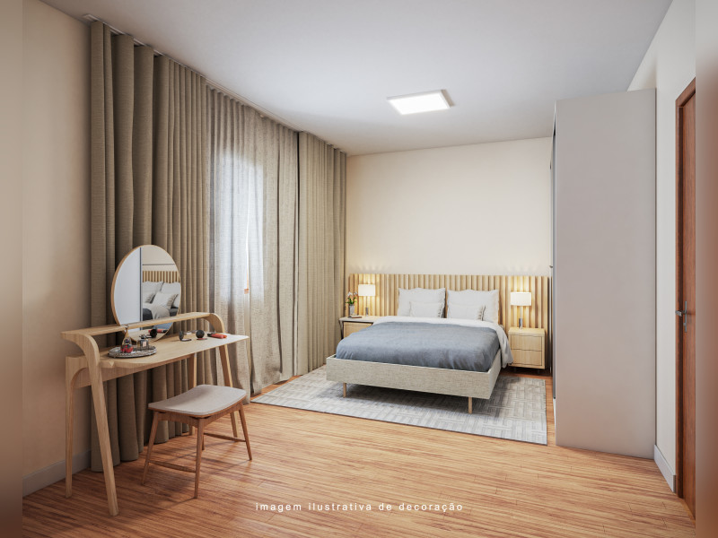 Casa à venda Vila Bonilha Nova com 150m² e 3 quartos por R$ 650.000 - renderreinaldoquartocasalctexto.jpg