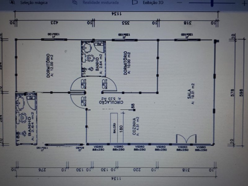 Chácara à venda Centro com 1604m² e 3 quartos por R$ 260.000 - 618856661-img-20220613-wa0026.jpg