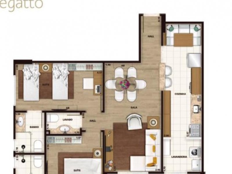 Apartamento à venda Canto do Forte com 90m² e 2 quartos por R$ 680.000 - 1947094939-96d47895-b600-41af-99f3-00e8d098375b.jpeg