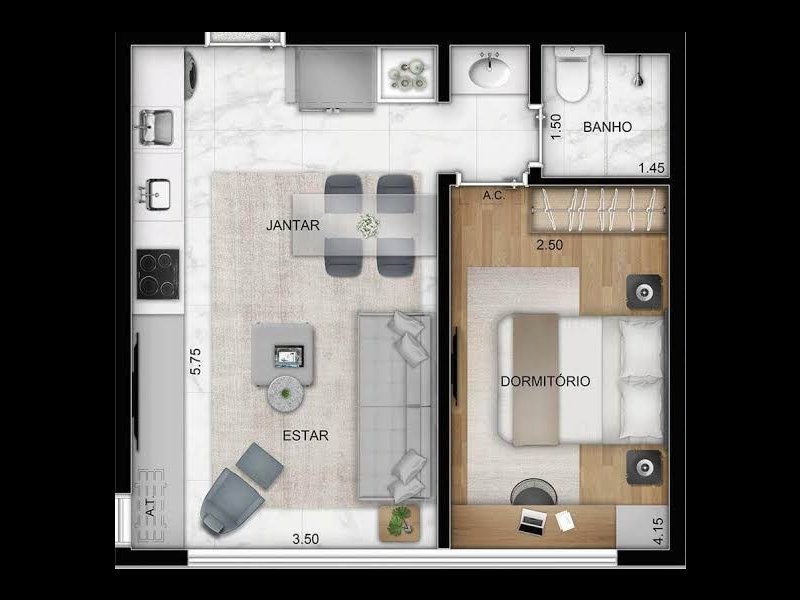 Apartamento à venda Vila Mariana com 38m² e 1 quarto por R$ 640.000 - 1227077507-5940c7ff-e98f-46d1-b552-e75808e6da19.jpeg