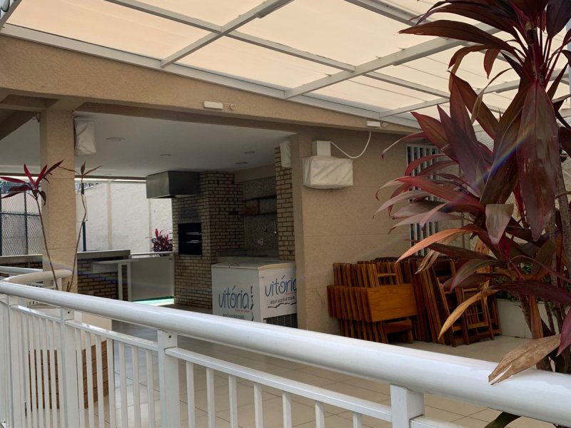 Apartamento à venda Centro com 64m² e 3 quartos por R$ 280.000 - 459297557-churrasqueira.jpeg