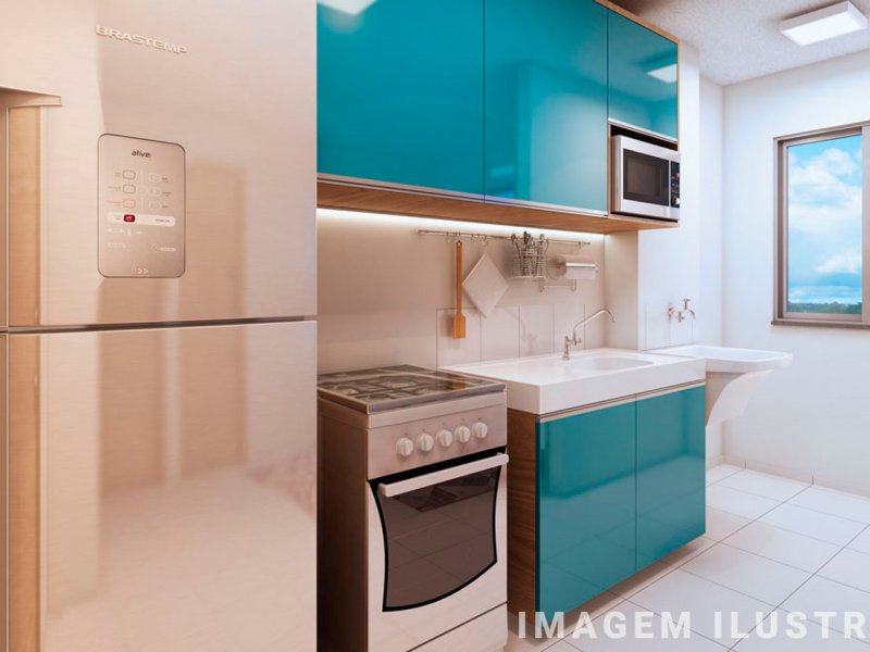 Apartamento à venda Dom Avelar com 40m² e 2 quartos por R$ 180.000 - 721071179-20210914054258-reservadosventos-cozinhaapto406torre02-v02.jpg