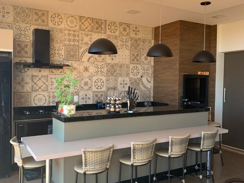 Casa de condomínio à venda Golden Park com 225m² e 3 quartos por R$ 1.450.000 - 791750663-foto-geral-espaco-gourmet.jpg