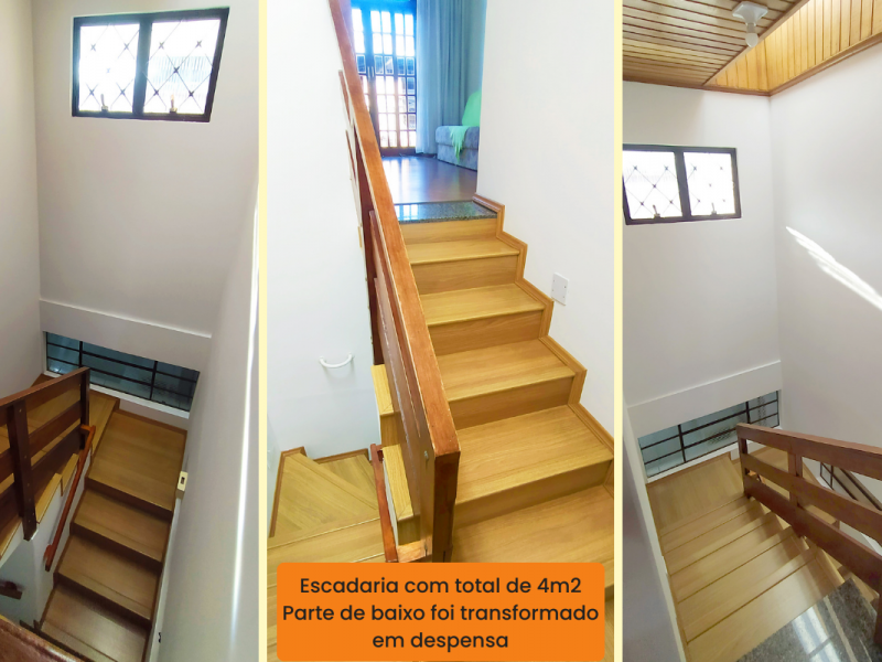 Casa de condomínio à venda Boqueirão com 160m² e 3 quartos por R$ 480.000 - 1309818957-013-escada.png