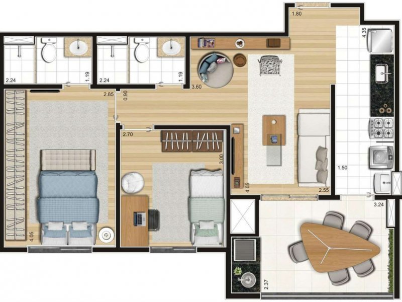 Apartamento à venda Centro com 64m² e 2 quartos por R$ 620.000 - 631952435-whatsapp-image-2022-08-29-at-10.jpeg