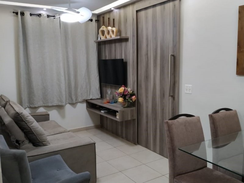 Apartamento à venda Distrito de Bonfim Paulista com 47m² e 2 quartos por R$ 230.000 - 2021836647-sala1.jpeg