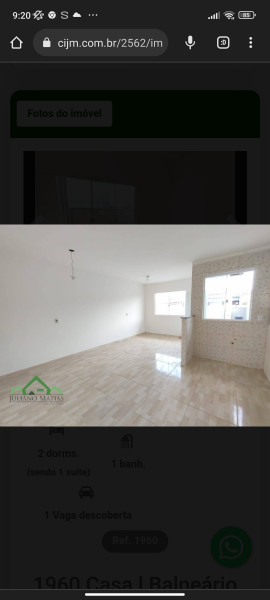 Casa de condomínio à venda Costeira com 70m² e 2 quartos por R$ 249.000 - 1694400722-screenshot-2022-09-12-09-20-54-923-com.jpg