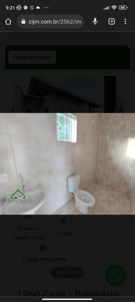 Casa de condomínio à venda Costeira com 70m² e 2 quartos por R$ 249.000 - 814993047-screenshot-2022-09-12-09-21-18-782-com.jpg