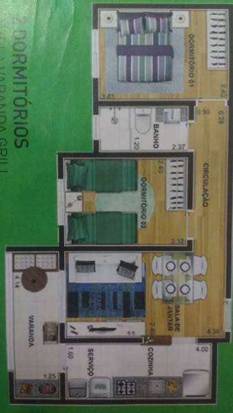 Apartamento à venda Centro com 52m² e 2 quartos por R$ 310.000 - 1259765148-img-20220903-wa0025.jpg