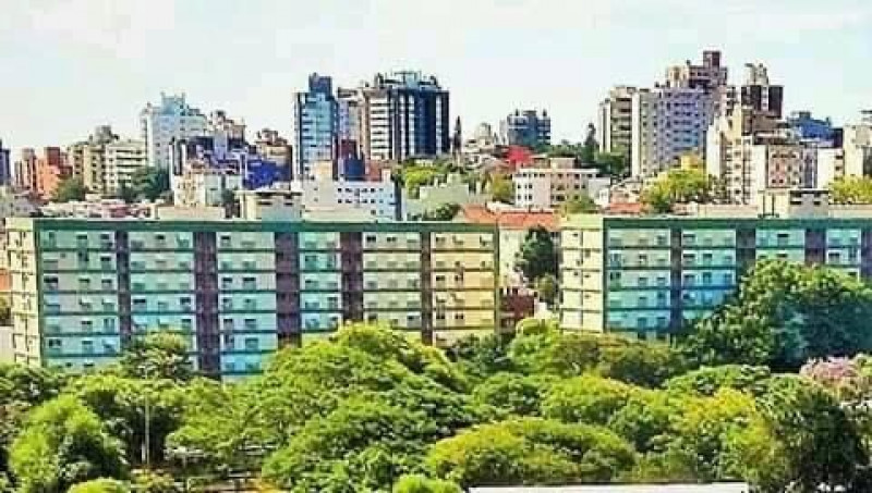 Apartamento à venda Jardim Botânico com 42m² e 1 quarto por R$ 179.500 - 1924964632-aerea.jpg