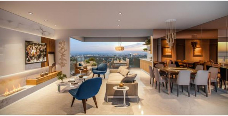 Apartamento à venda Vila Sofia com 121m² e 3 quartos por R$ 1.550.000 - 267601437-living-do-apartamento-de-123m2-do-cumaru-sp-golf.jpg