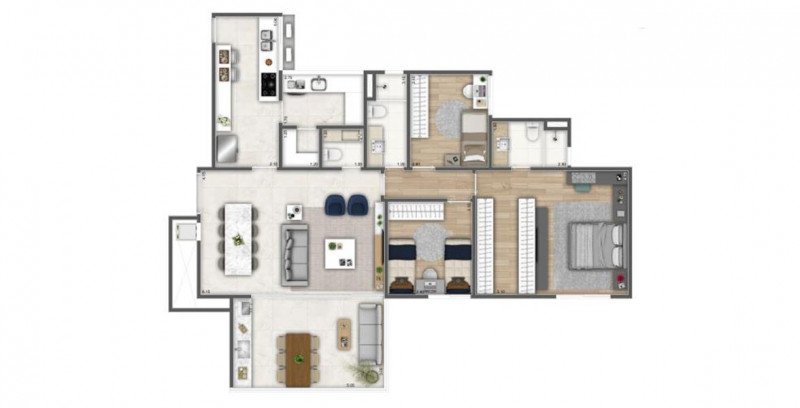 Apartamento à venda Vila Sofia com 121m² e 3 quartos por R$ 1.550.000 - 356633415-planta-opcao-2-de-123m2-do-cumaru-sp-golf.jpg