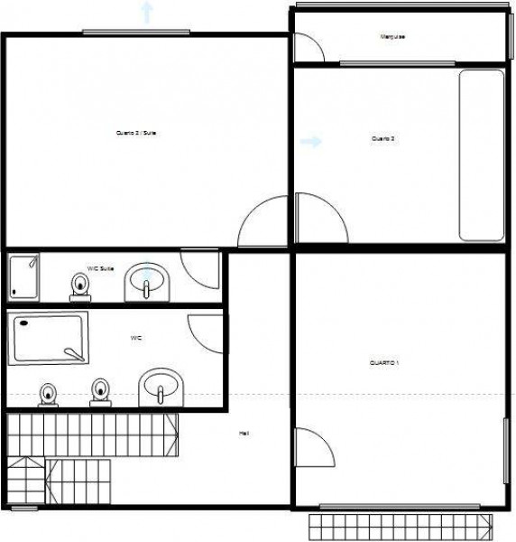 Casa à venda Santa Amélia com 400m² e 6 quartos por R$ 1.830.395 - 1634424756-abraveses2andar.JPG