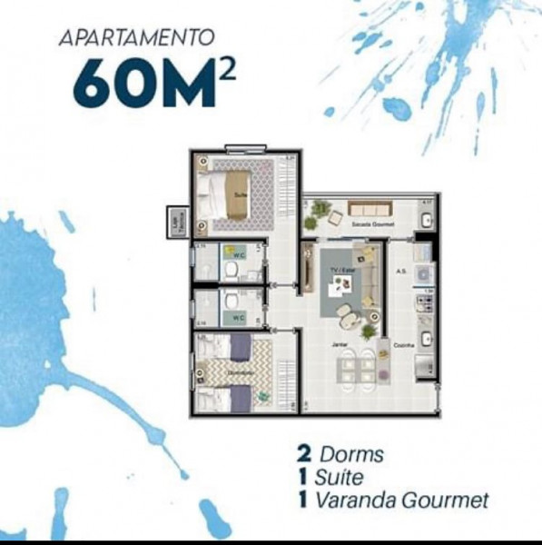 Apartamento à venda Campos Elíseos com 60m² e 2 quartos por R$ 275.000 - 1989005013-e7970520-f118-4337-8b21-db55f13b765f.jpg