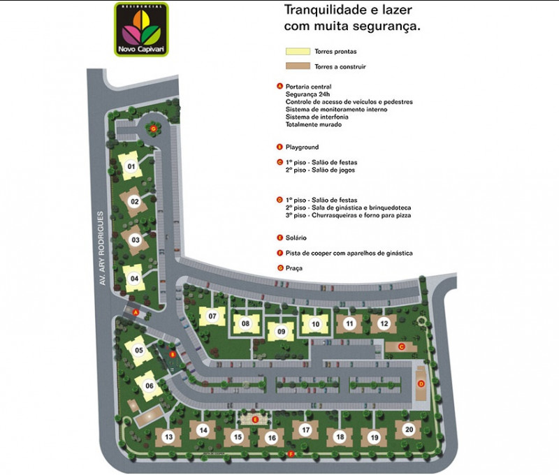 Apartamento à venda Parque das Camelias com 57m² e 2 quartos por R$ 245.000 - 481390914-implantacao-novo-capivari.jpg