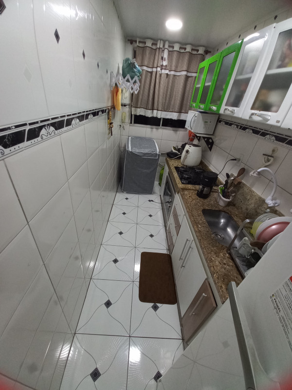 Apartamento à venda Inhoaíba com 52m² e 2 quartos por R$ 145.000 - 1010434944-cozinha-foto-1.jpg