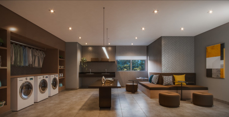 Apartamento à venda Vila Zilda (Tatuapé) com 25m² e 1 quarto por R$ 300.000 - 1178033970-lavanderia.jpeg