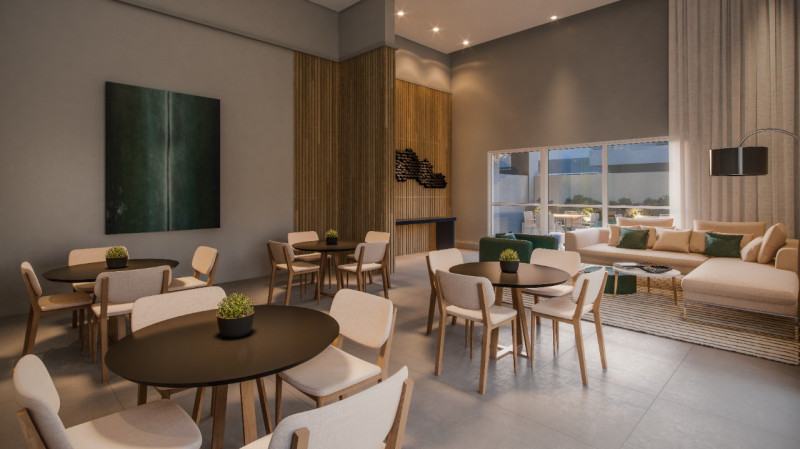 Apartamento à venda Vila Zilda (Tatuapé) com 25m² e 1 quarto por R$ 300.000 - 1325223038-salao-de-festas.jpeg