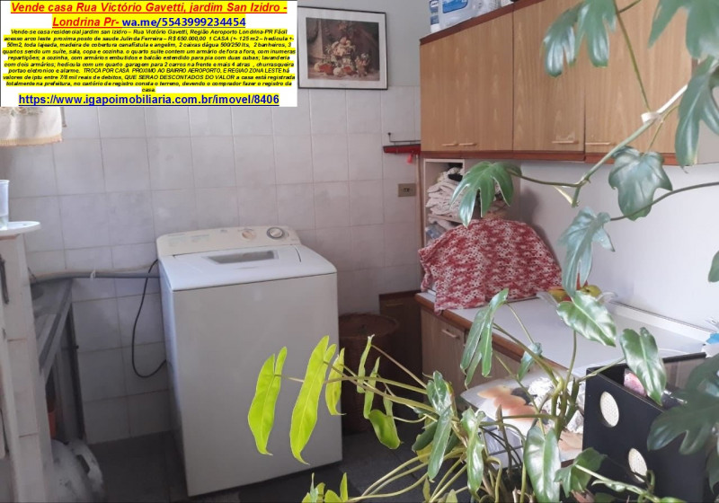 Casa à venda Califórnia com 170m² e 3 quartos por R$ 680.000 - 702786833-20-casa-lavanderia.jpg