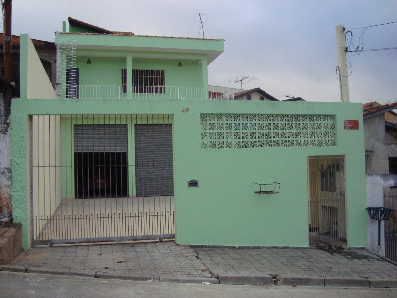 Casa à venda Jardim São José com 117m² e 5 quartos por R$ 450.000 - 648899316-frente-sobrado.JPG