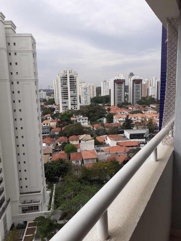 Apartamento à venda Chácara Santo Antônio (Zona Sul) com 117m² e 4 quartos por R$ 1.200.000 - 829531107-03-vista-da-varanda.jpg