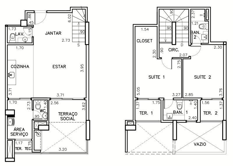 Apartamento à venda Brooklin com 102m² e 2 quartos por R$ 1.700.000 - 1803153239-planta.png