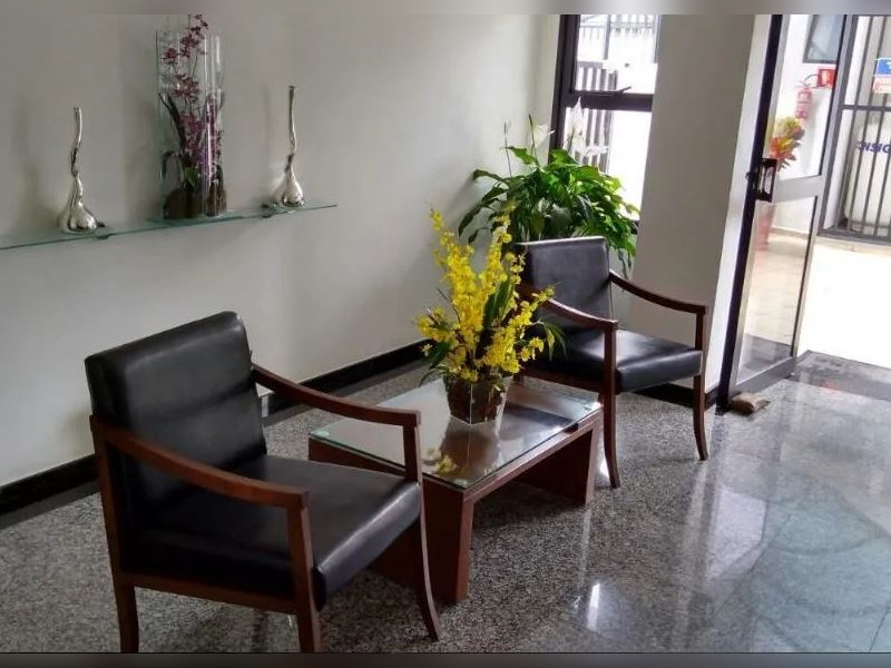 Apartamento à venda Vila Euclides com 70m² e 3 quartos por R$ 399.000 - hall-espera.JPG